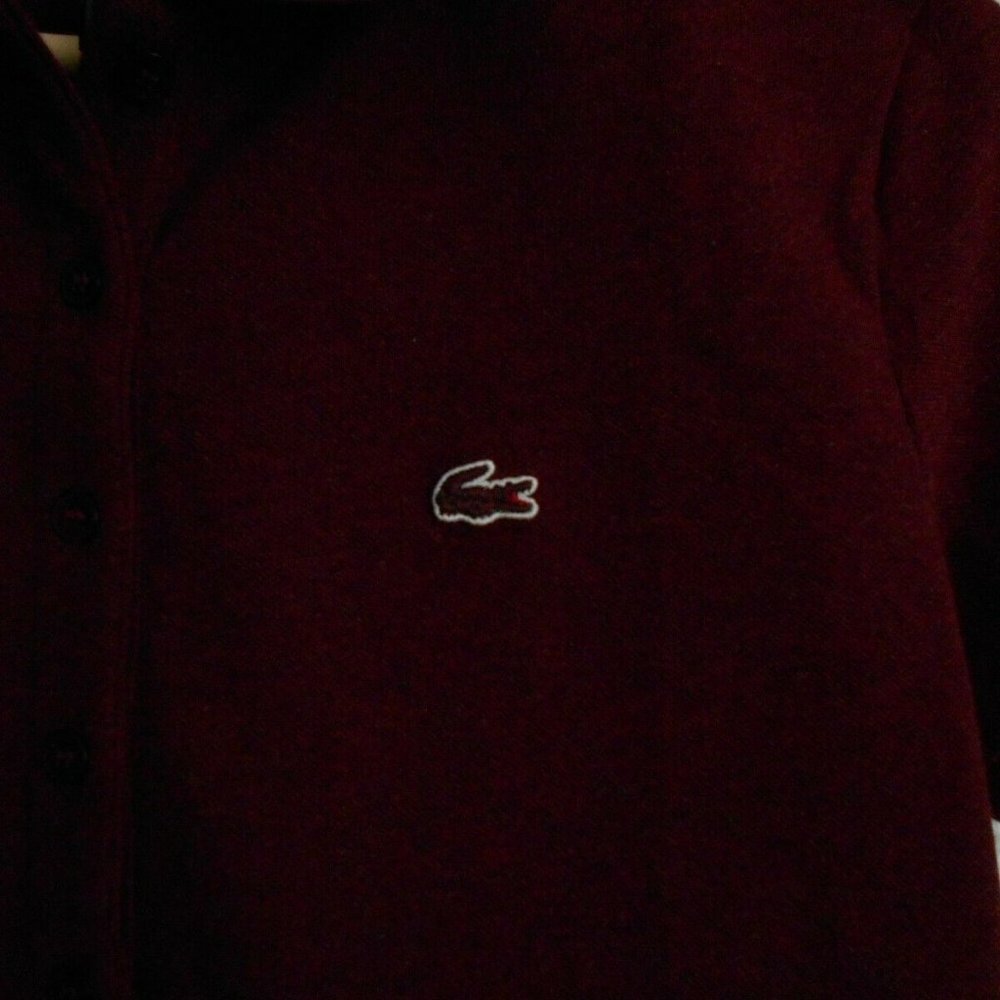 IZOD LACOSTE Womens pique polo shirt 38 6 NWT - Picture 3 of 6